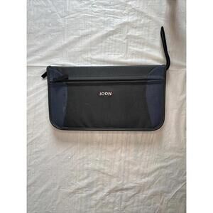 ICON Zippered CD Storage Wallet Case - Holds 64 Discs